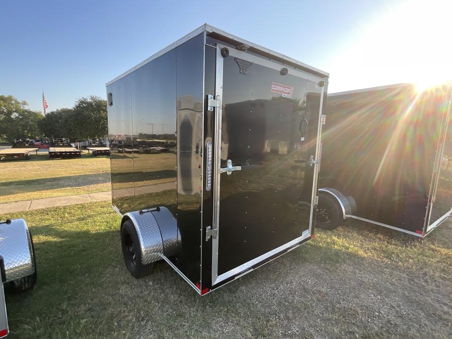 6X10 6X10 V NOSE ENCLOSED STD RAMP DOOR 3K BY CARRY ON Image 1