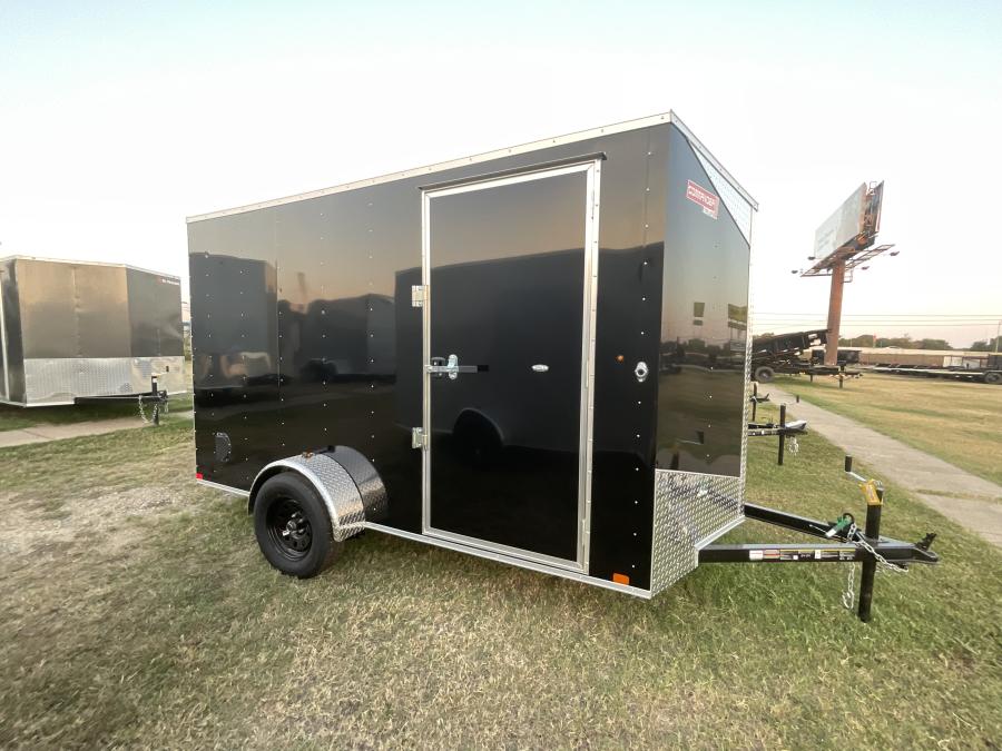 6X12 6X12 V NOSE ENCLOSED STD RAMP DOOR 7K BY CARRY ON Image 4