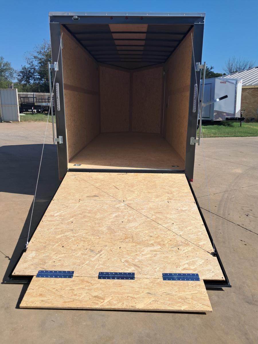 CARRY-ON CT 6X12 V NOSE ENCLOSED STD RAMP DOOR 7K BY CARRY ON Image 1