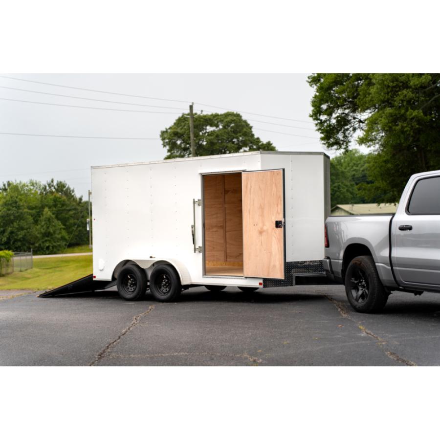 6X12 6X12 V NOSE ENCLOSED STD RAMP DOOR 7K BY CARRY ON Image 0
