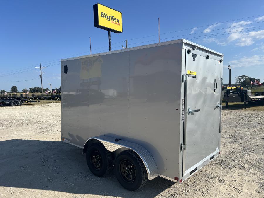 6X12 V NOSE ENCLOSED STD RAMP DOOR 7K BY CARRY ON Image 2