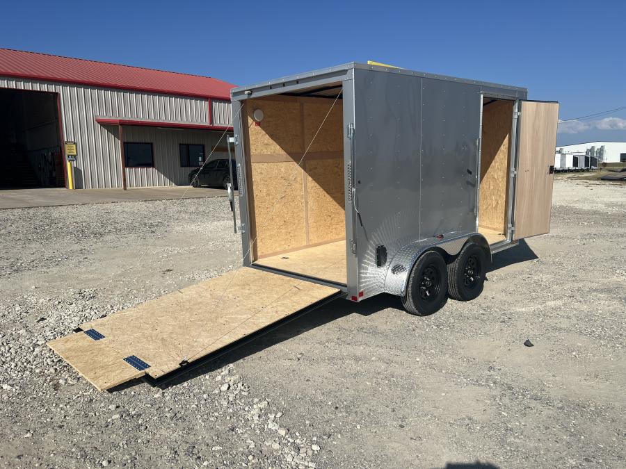 6X12 V NOSE ENCLOSED STD RAMP DOOR 7K BY CARRY ON Image 5