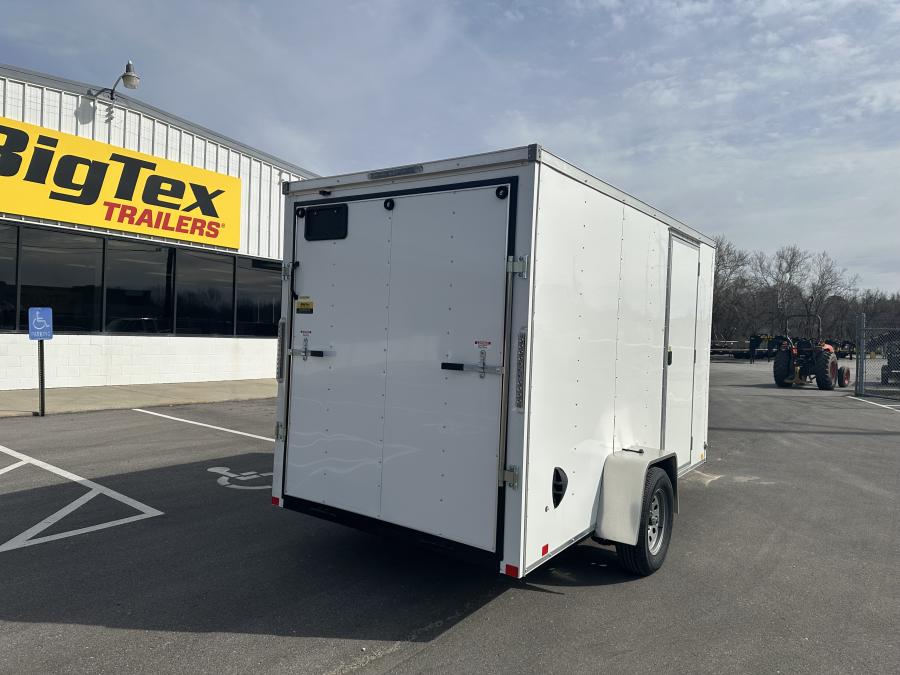 RWT6 RWT 6 x 12 SA FLAT TOP WEDGE ENCLOSED TRAILER BY RC Image 0