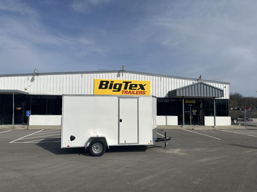 RWT6 RWT 6 x 12 SA FLAT TOP WEDGE ENCLOSED TRAILER BY RC Image 1