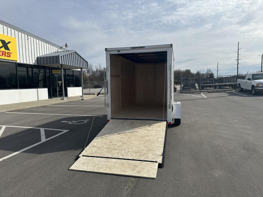 RWT6 RWT 6 x 12 SA FLAT TOP WEDGE ENCLOSED TRAILER BY RC Image 2