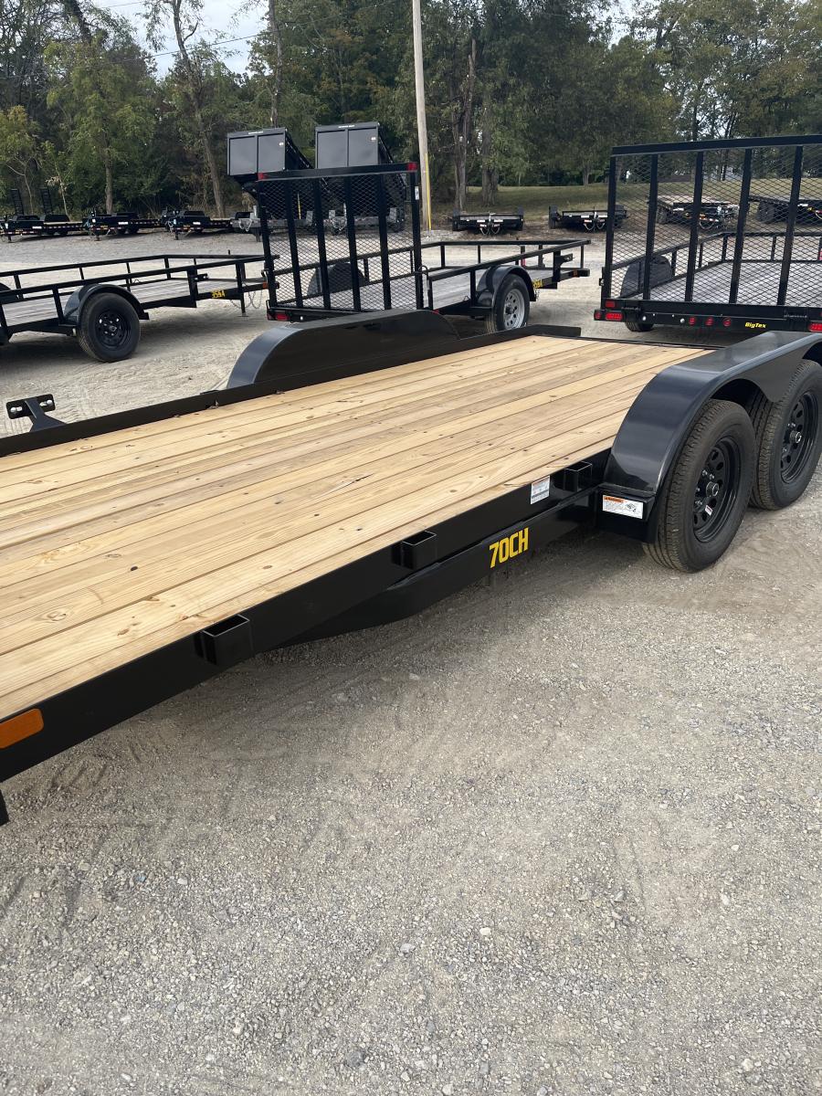 Big Tex 70CH, Car Hauler, 83" x 18', 7K, Dovetail Image 1