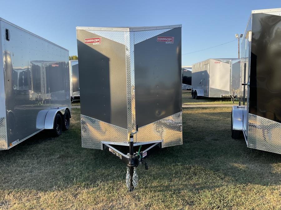 CARRY-ON CT 6X12 V NOSE ENCLOSED STD RAMP DOOR 7K BY CARRY ON Image 2