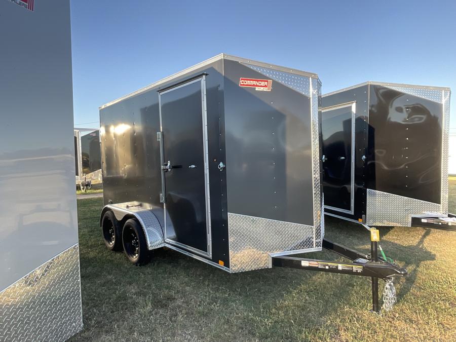 CARRY-ON CT 6X12 V NOSE ENCLOSED STD RAMP DOOR 7K BY CARRY ON Image 3