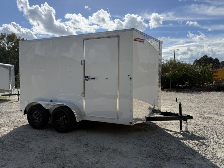 6X12 V NOSE ENCLOSED STD RAMP DOOR 7K BY CARRY ON Image 1