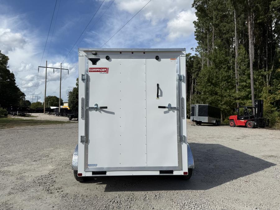 6X12 V NOSE ENCLOSED STD RAMP DOOR 7K BY CARRY ON Image 2