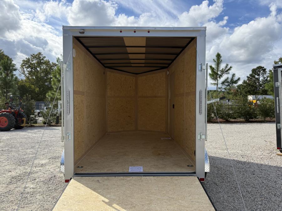 7X12 V NOSE ENCLOSED STD RAMP DOOR 7K BY CARRY ON Image 3