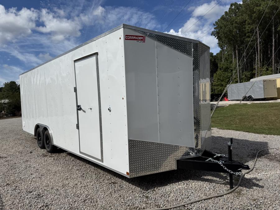 8.5'X24' ENCLOSED STD RAMP DOOR 10K BY CARRY ON Image 0