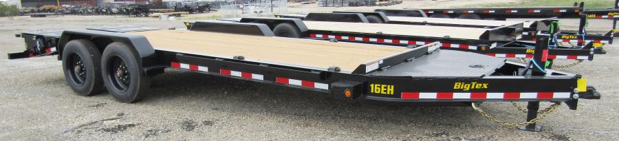 Big Tex 16EH, Equipment, 83" X 24', 17.5K, Dovetail, Mega Ramps, X-Series Image 0