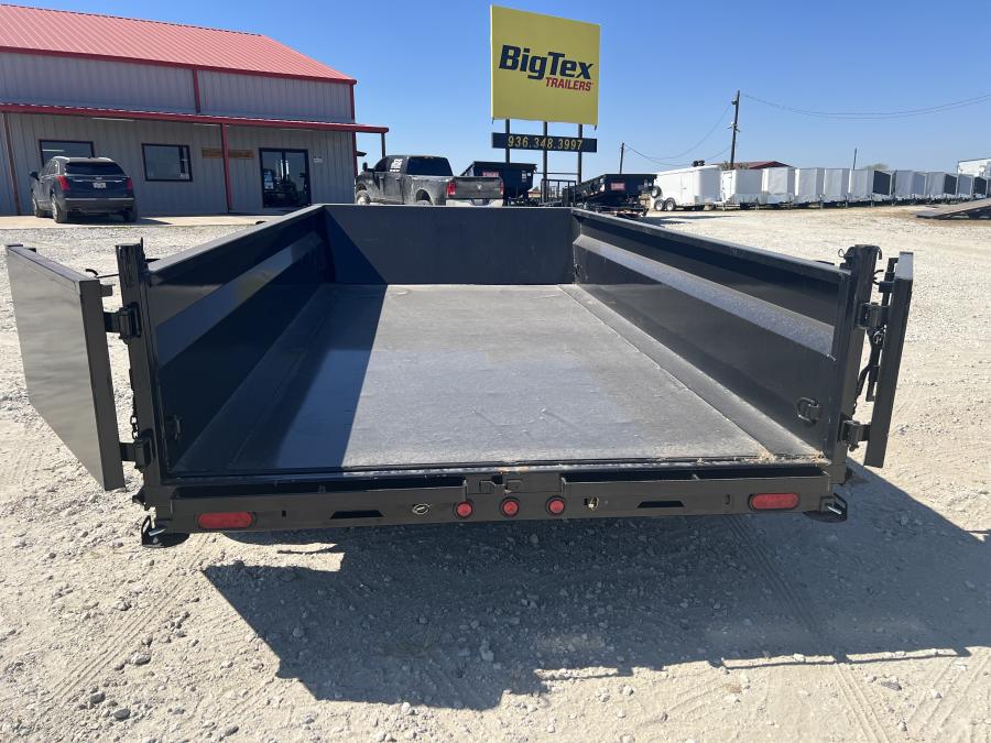 Big Tex 14TD 15.4K HD TELESCOPIC DUMP 83"x1 6SIR, BLACK Image 6