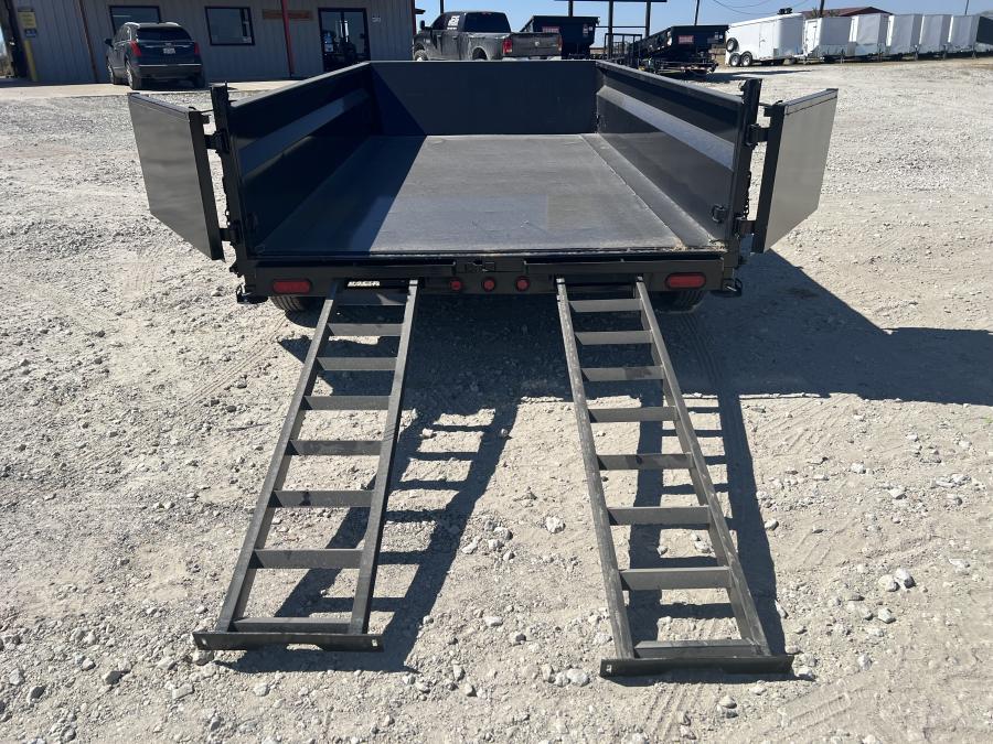 Big Tex 14TD 15.4K HD TELESCOPIC DUMP 83"x1 6SIR, BLACK Image 7