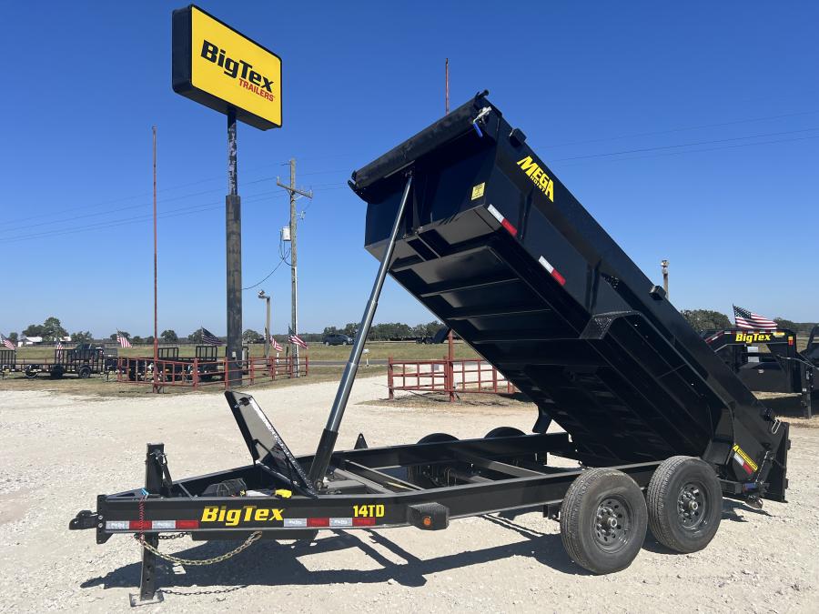 Big Tex 14TD 15.4K HD TELESCOPIC DUMP 83"x1 6SIR, BLACK Image 9
