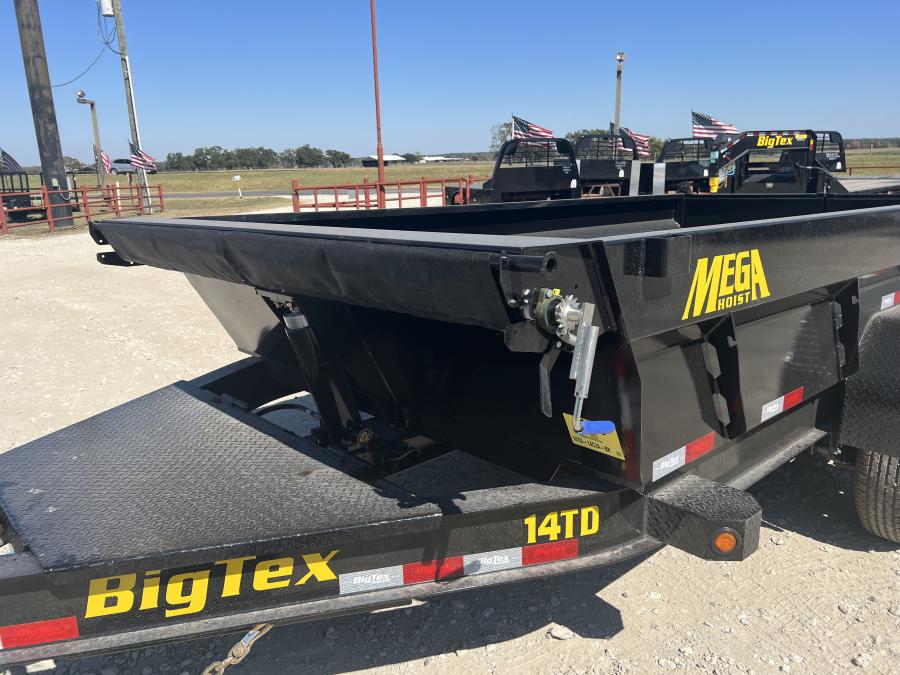 Big Tex 14TD 15.4K HD TELESCOPIC DUMP 83"x1 6SIR, BLACK Image 11