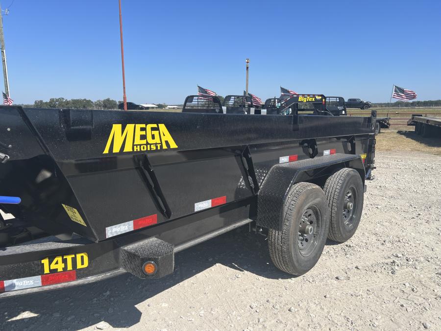 Big Tex 14TD 15.4K HD TELESCOPIC DUMP 83"x1 6SIR, BLACK Image 12