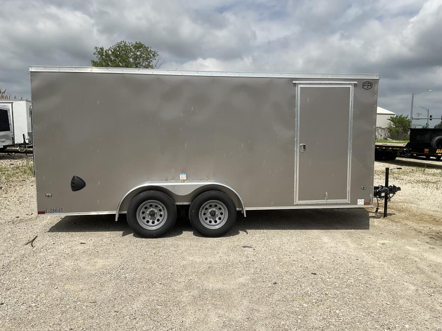 Forest River EHW7 Econo Hauler Wedge 7 x 16 TA Enclosed Trailer - by Forest R Image 2