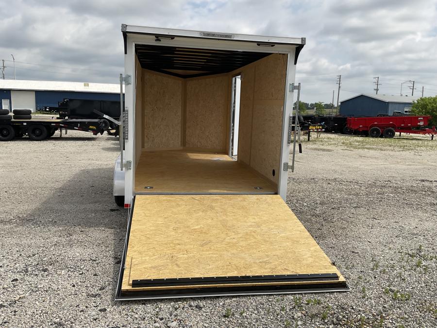 RDLX RDLX 7 x 14 TA FLAT TOP WEDGE ENCLOSED TRAILER BY RC Image 4