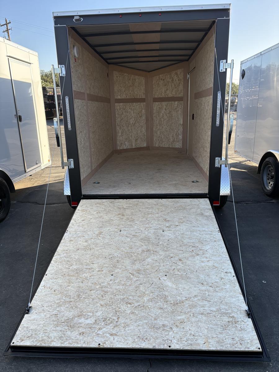 CARRY-ON CT 6X12 V NOSE ENCLOSED STD RAMP DOOR 7K BY CARRY ON Image 1