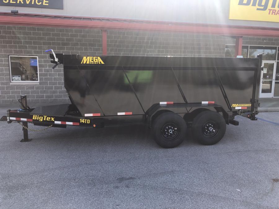 Big Tex 14TD, Dump, 83" x 14', 15.4k, 4' Sides Image 1