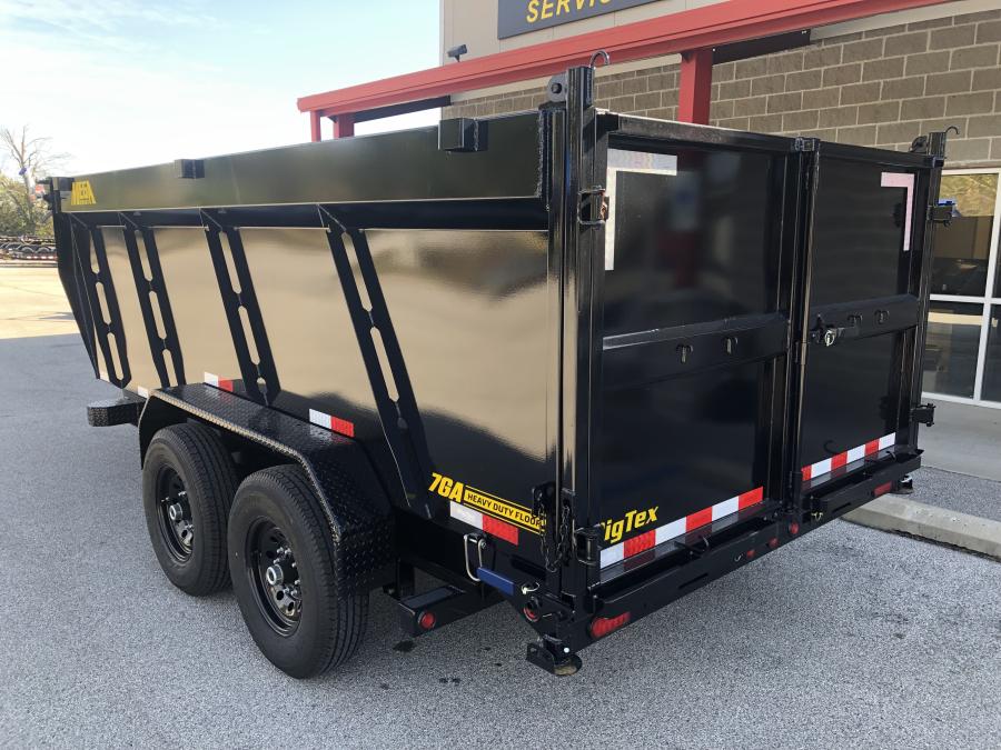 Big Tex 14TD, Dump, 83" x 14', 15.4k, 4' Sides Image 2