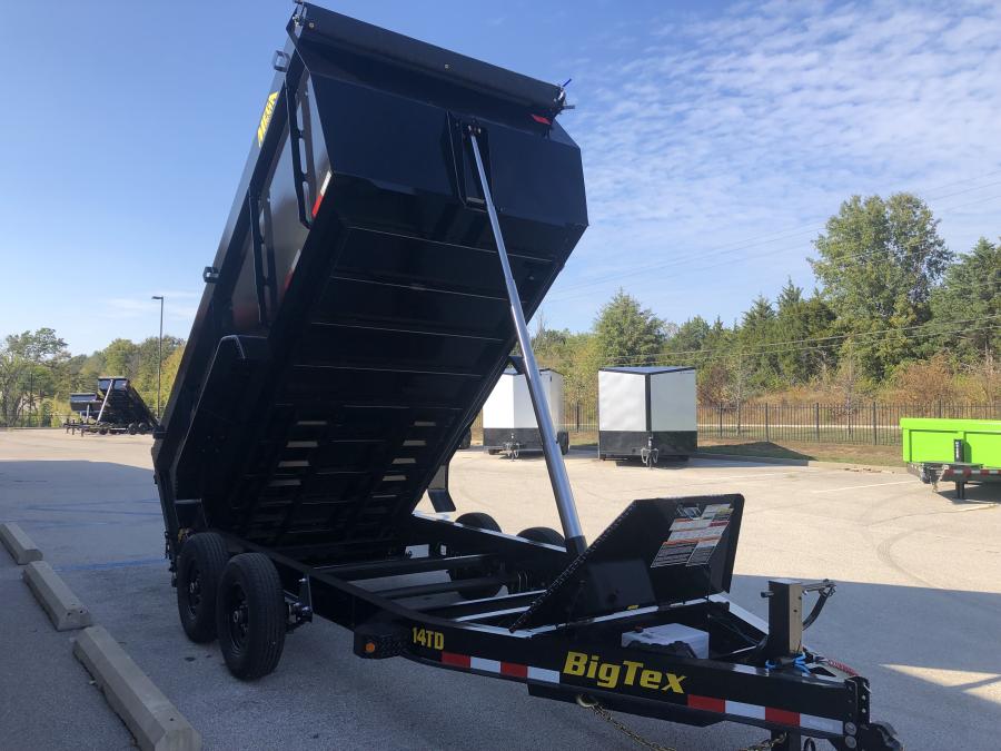 Big Tex 14TD, Dump, 83" x 14', 15.4k, 4' Sides Image 3