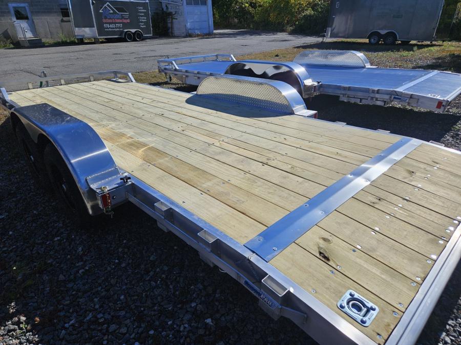 COCH 8 X 20 OPEN CAR HAULER WOOD DECK BY ALCOM Image 1