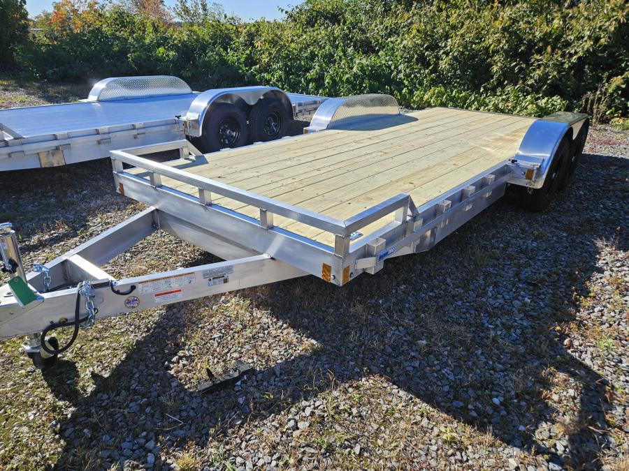COCH 8 X 20 OPEN CAR HAULER WOOD DECK BY ALCOM Image 0