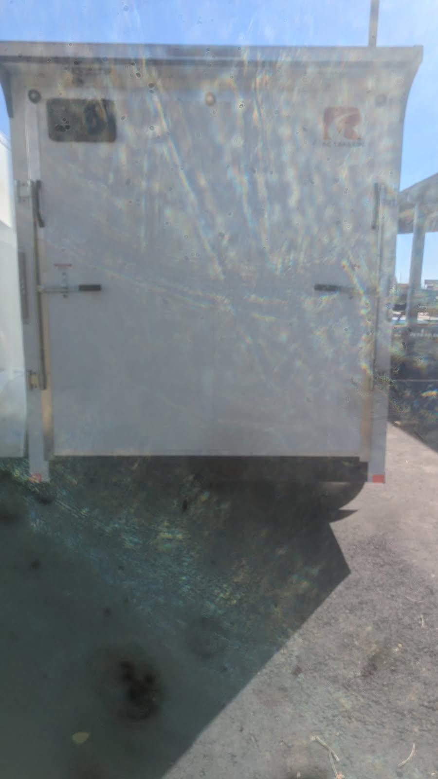 RDLX RDLX 7 x 14 TA FLAT TOP WEDGE ENCLOSED TRAILER BY RC Image 1