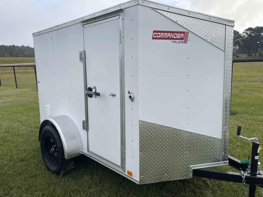 5X8C 5X8 V NOSE ENCLOSED STD RAMP DOOR 3K BY CARRY ON Image 2