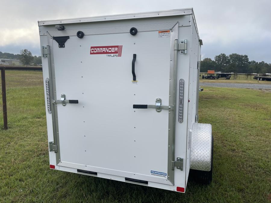 5X8C 5X8 V NOSE ENCLOSED STD RAMP DOOR 3K BY CARRY ON Image 3