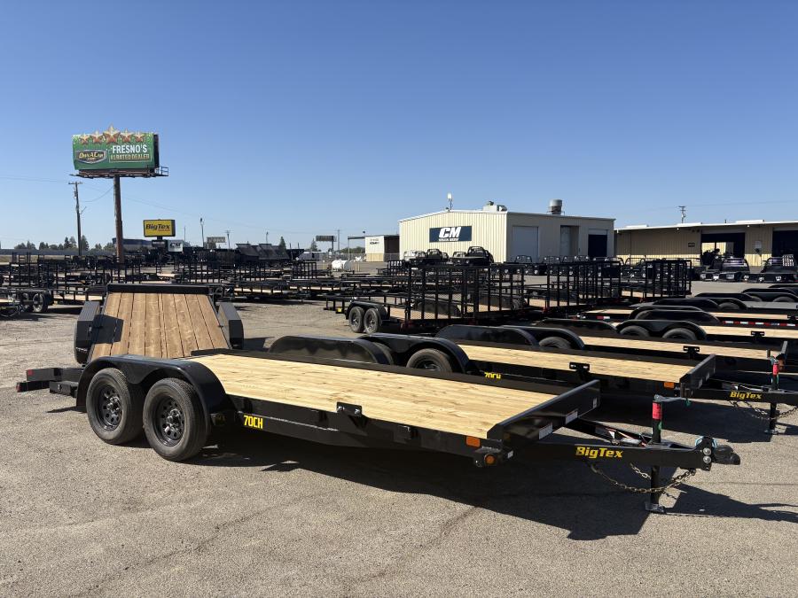 Big Tex 70CH, Car Hauler, 83" x 18', 7K, Dovetail Image 0
