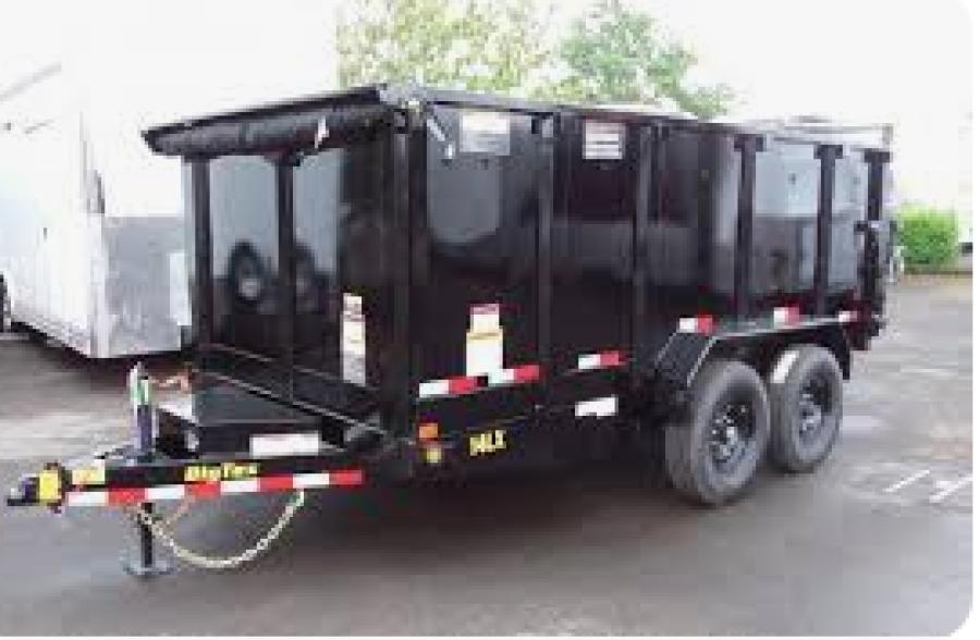 Big Tex 14LP, Dump, 83" x 14', 14K, 4' Sides Image 1