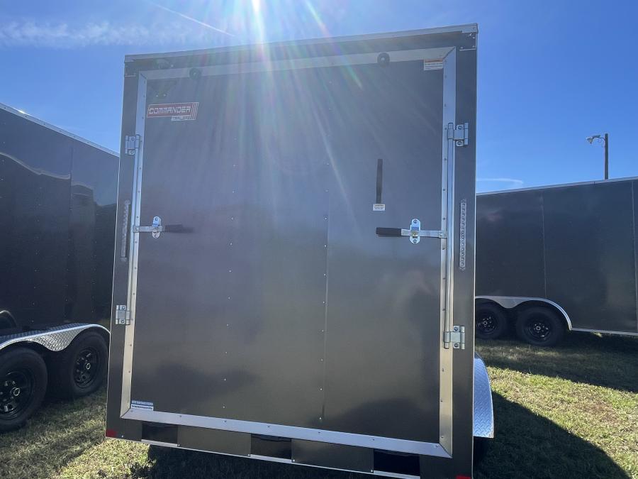 7X14 7X14 V NOSE ENCLOSED STD RAMP DOOR 7K BY CARRY ON Image 3