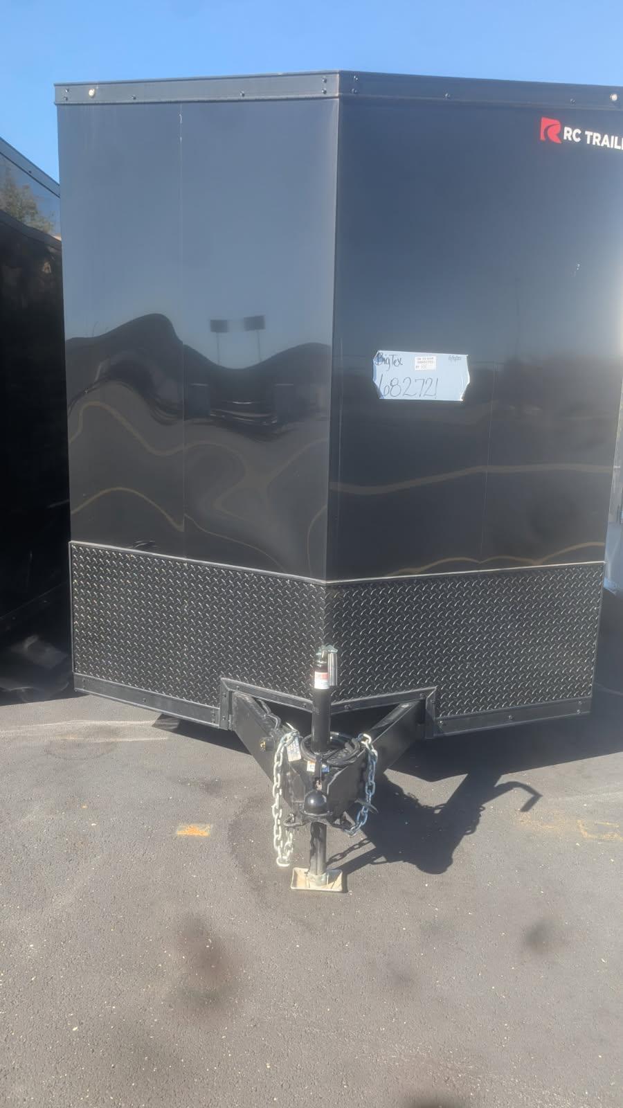 RDLX RDLX 6 x 12 SA FLAT TOP WEDG ENCLOSED TRAILER BY RC Image 0