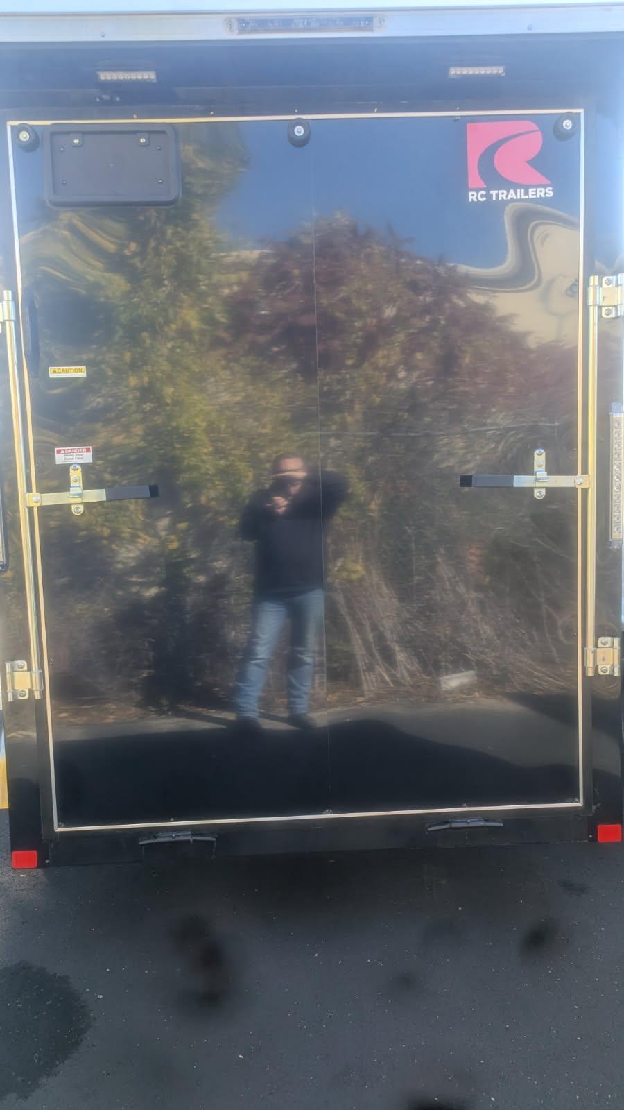 RDLX RDLX 6 x 12 SA FLAT TOP WEDG ENCLOSED TRAILER BY RC Image 1