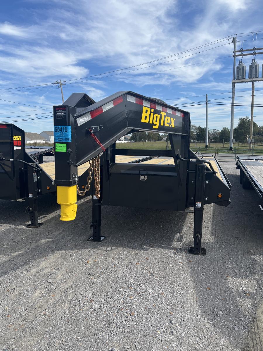 Big Tex 22GN, Gooseneck, 102" x 40', 23.9K, Dovetail, Mega Ramps Image 0