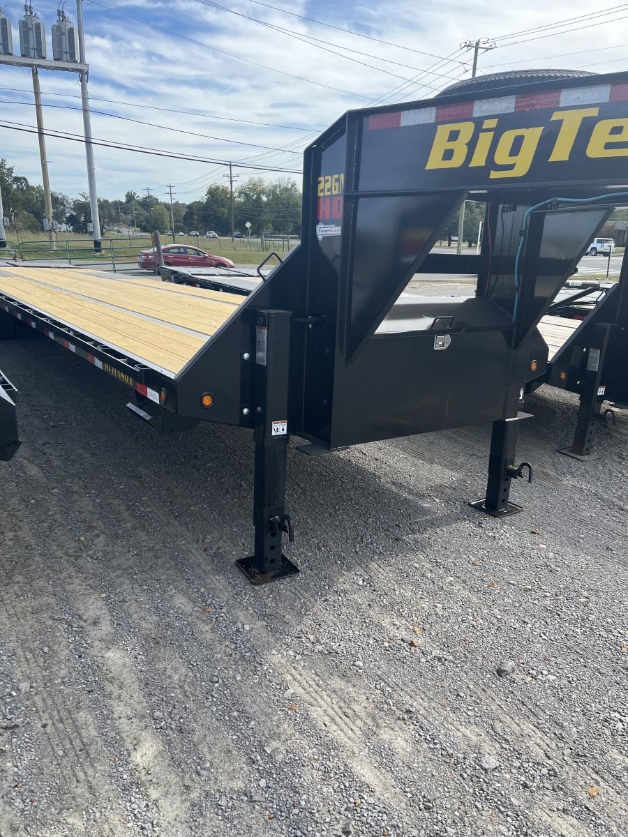 Big Tex 22GN, Gooseneck, 102" x 40', 23.9K, Dovetail, Mega Ramps Image 6