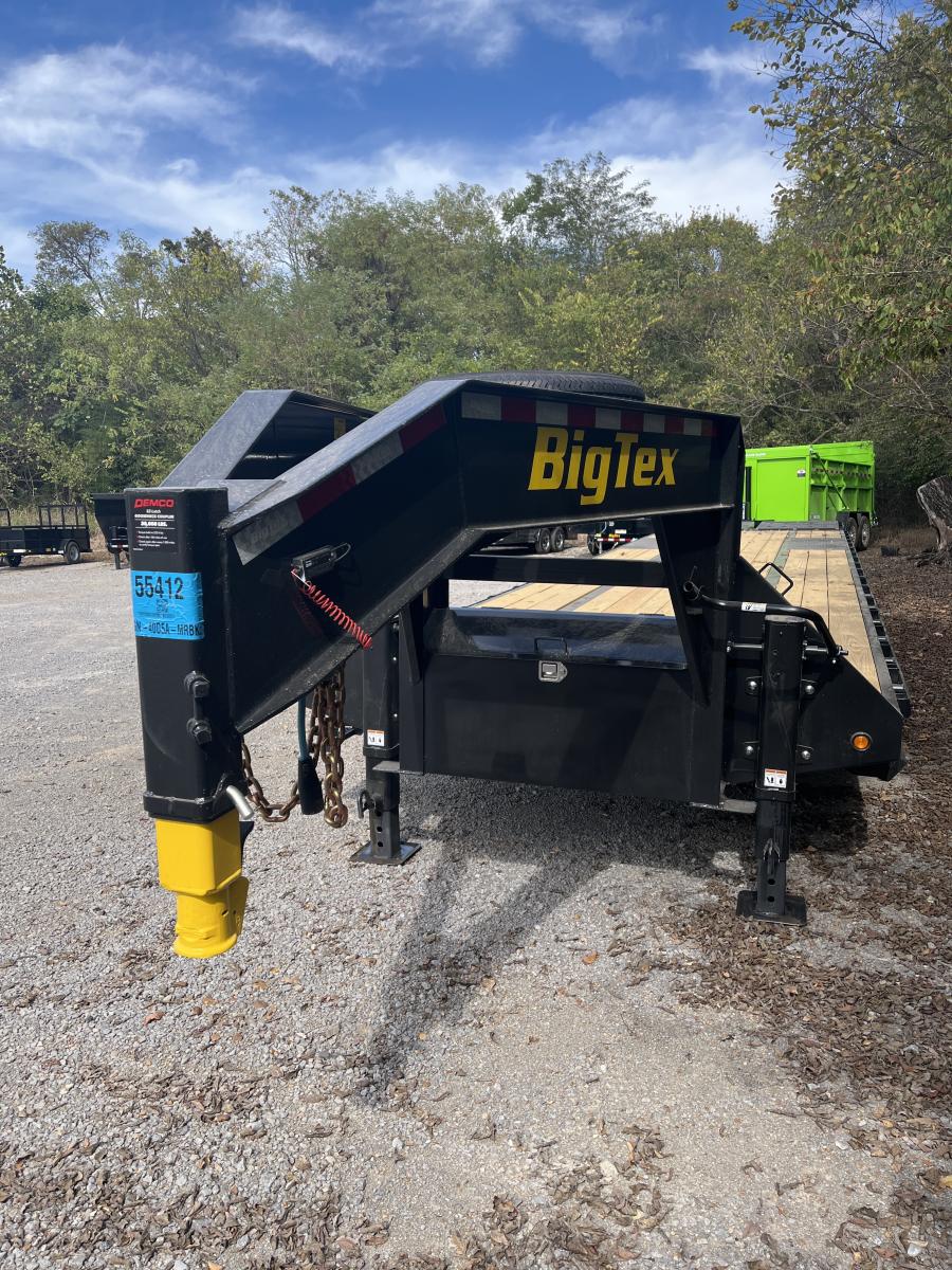 Big Tex 22GN, Gooseneck, 102" x 40', 23.9K, Dovetail, Mega Ramps Image 0