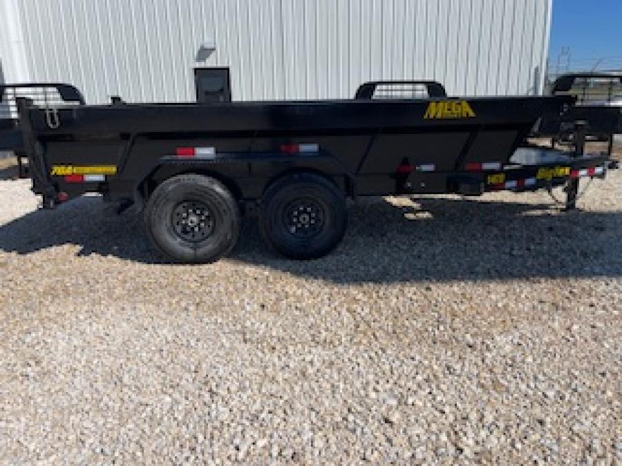 Big Tex 14TD 15.4K HD TELESCOPIC DUMP 83″x1 6SIR, BLACK image 0