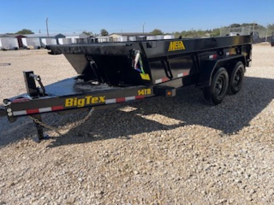 Big Tex 14TD 15.4K HD TELESCOPIC DUMP 83″x1 6SIR, BLACK image 3