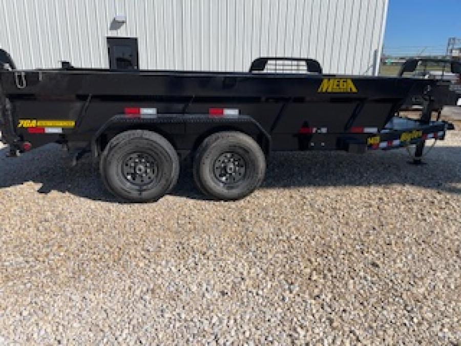 Big Tex 14TD 15.4K HD TELESCOPIC DUMP 83"x1 6SIR, BLACK Image 0