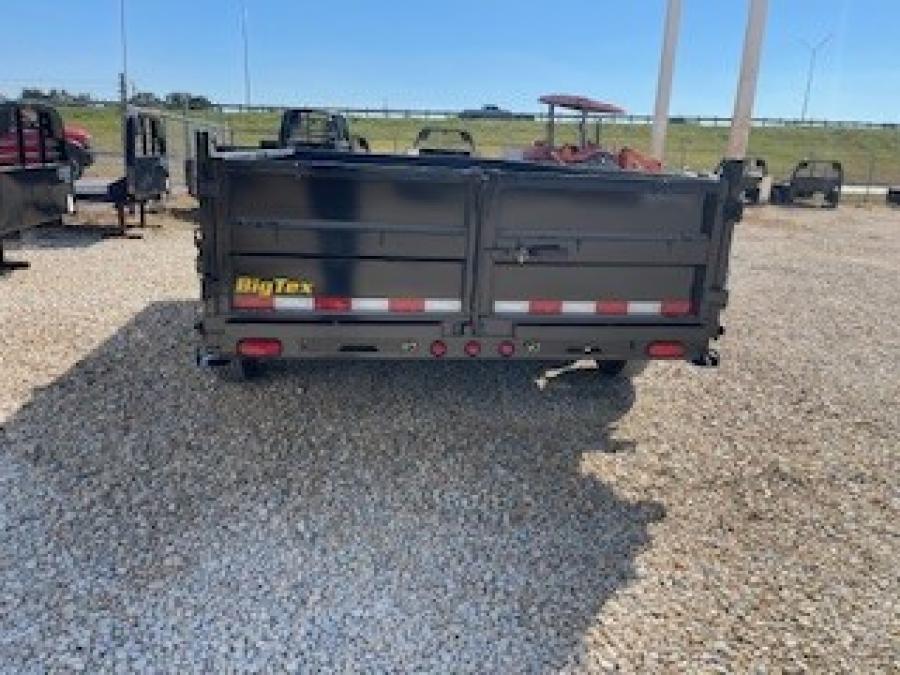 Big Tex 14TD 15.4K HD TELESCOPIC DUMP 83"x1 6SIR, BLACK Image 1