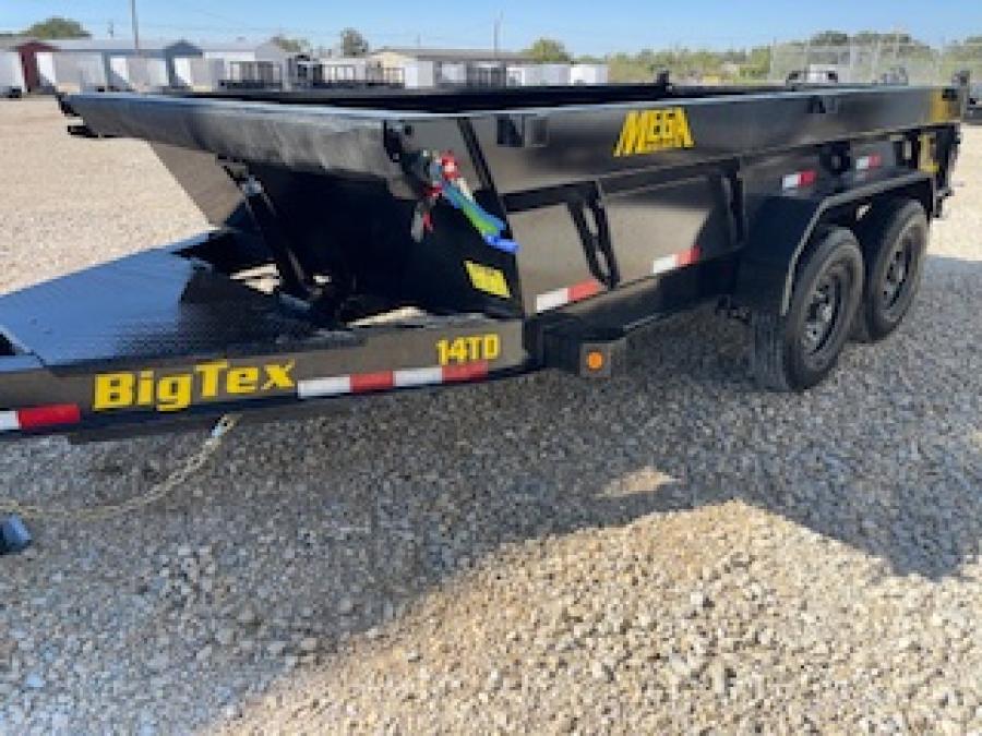 Big Tex 14TD 15.4K HD TELESCOPIC DUMP 83"x1 6SIR, BLACK Image 3