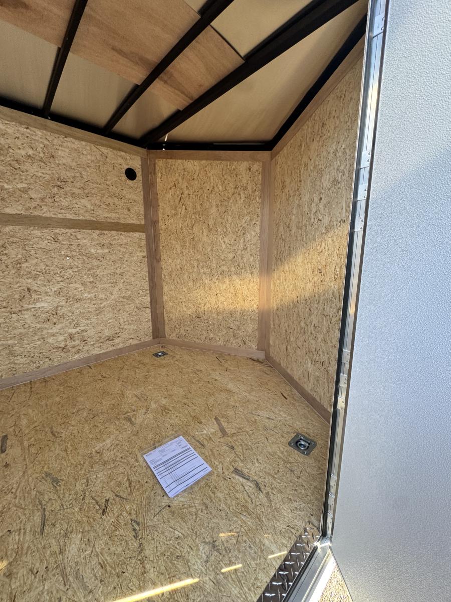 RDLX RDLX 7 x 14 TA FLAT TOP WEDGE ENCLOSED TRAILER BY RC Image 3