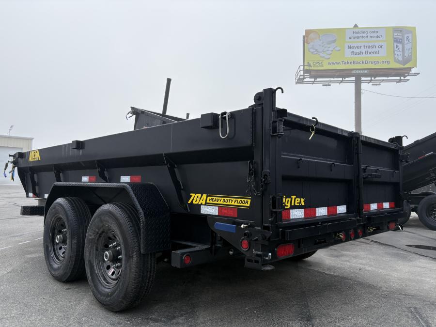 Big Tex 14TD 15.4K HD TELESCOPIC DUMP 83″x1 6SIR, BLACK image 1