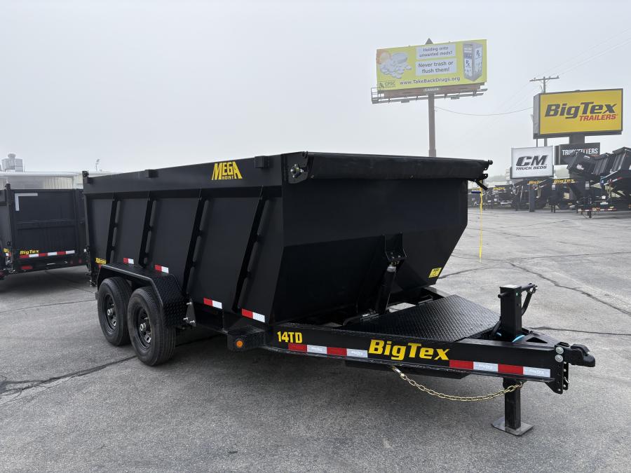 Big Tex 14TD, Dump, 83″ x 14′, 15.4k, 4′ Sides image 0