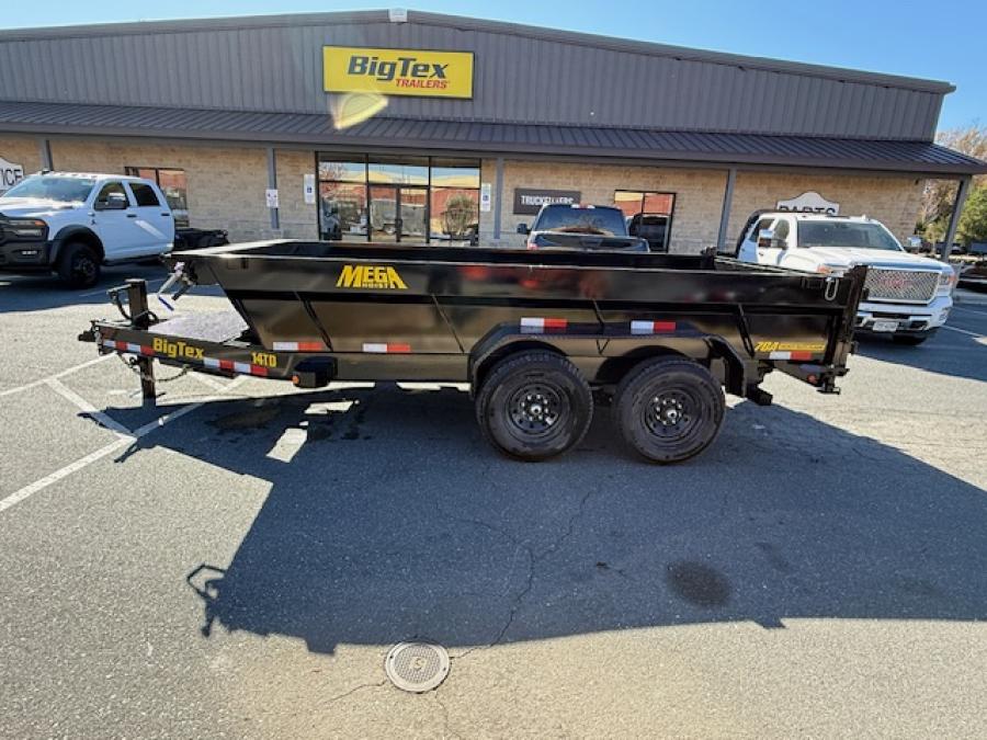 Big Tex 14TD 15.4K HD TELESCOPIC DUMP 83"x1 6SIR, BLACK Image 0